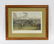 A FRAMED 'HUNDRED RACING' ETCHING PRINT - 2