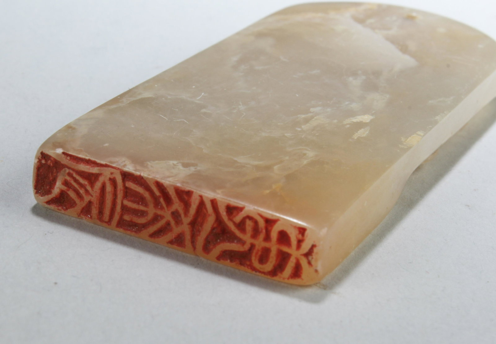Chinese Soapstone Pendant: Chinese Soapstone Pendant. Height: 2.75"