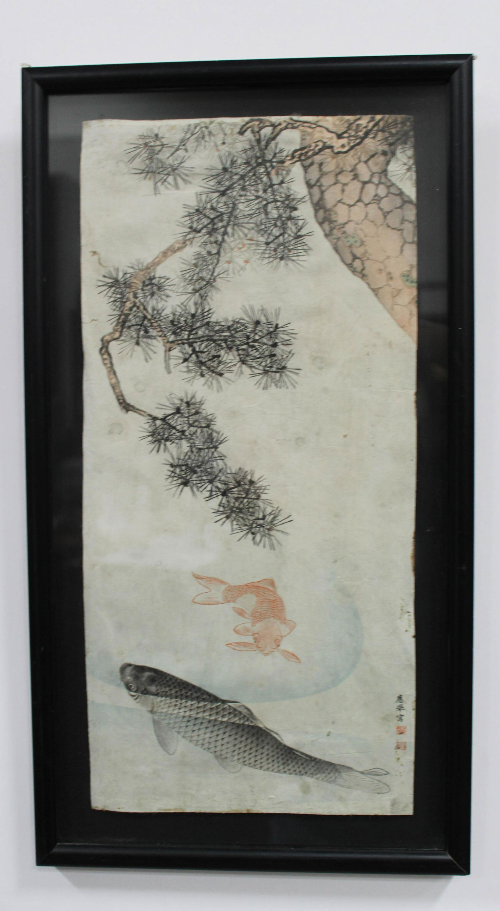 A Framed Japanese Styled (Print) Decorative Art (1 of 2)