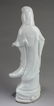 An Old Chinese Blanc De Chine Standing Guanyin Statue - 2