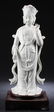 An Old Chinese Blanc De Chines Standing Bodhisattva