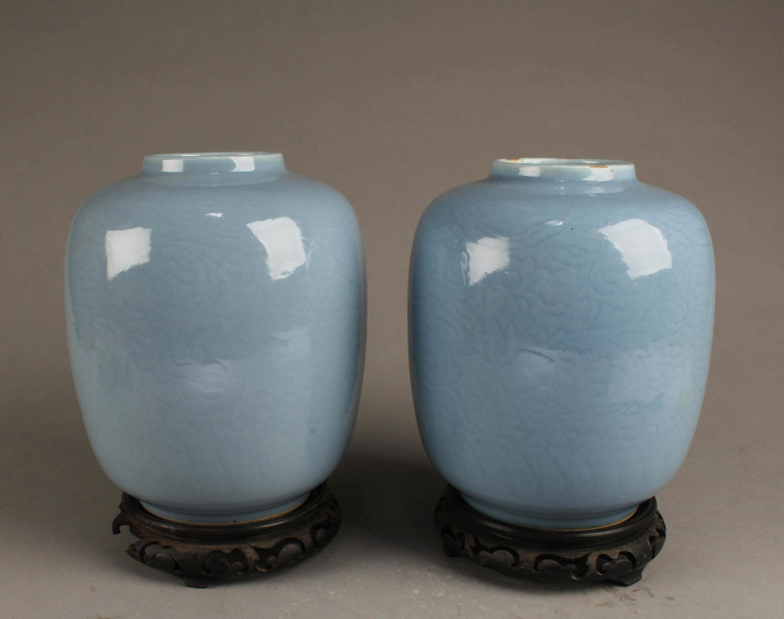 A Group of Two Porcelain Vases (1 of 5)