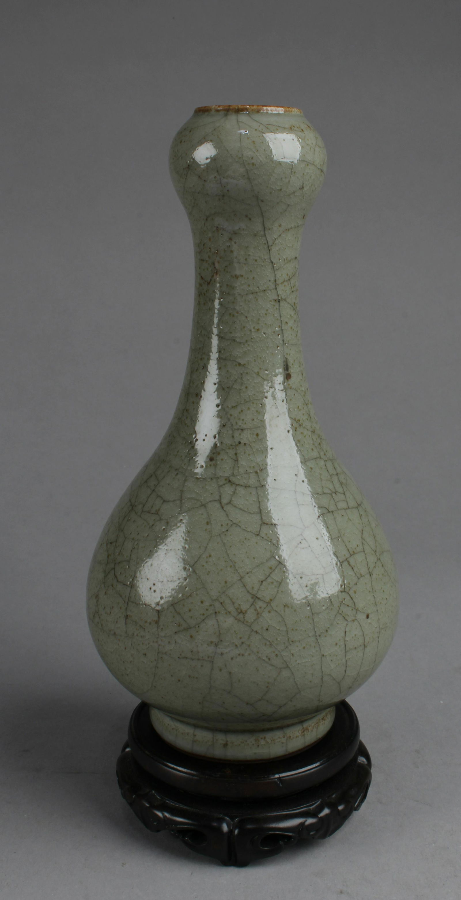 Chinese Crackleware Porcelain Vase (1 of 5)
