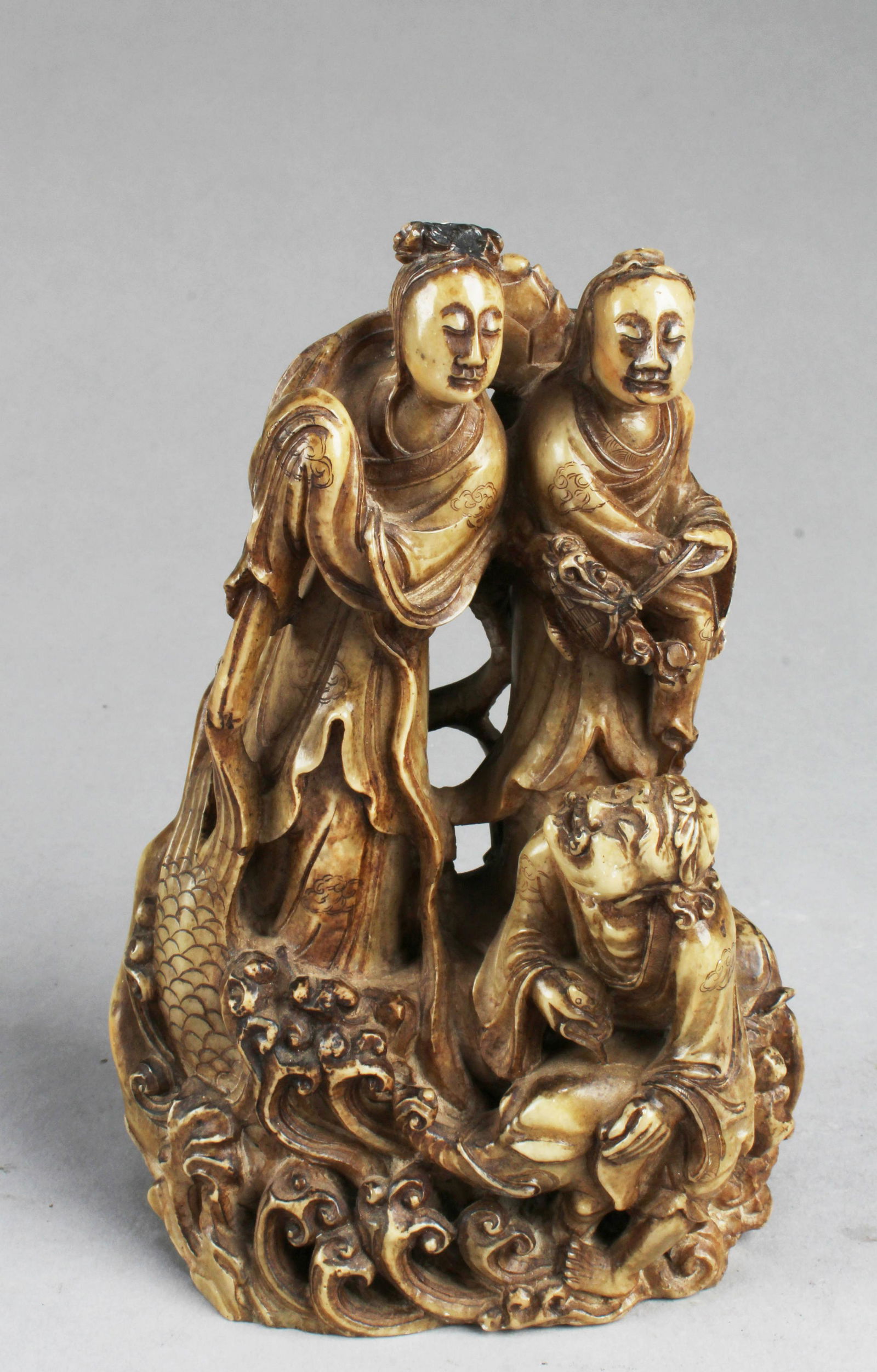A Carved Soapstone Figurine (1 of 5)