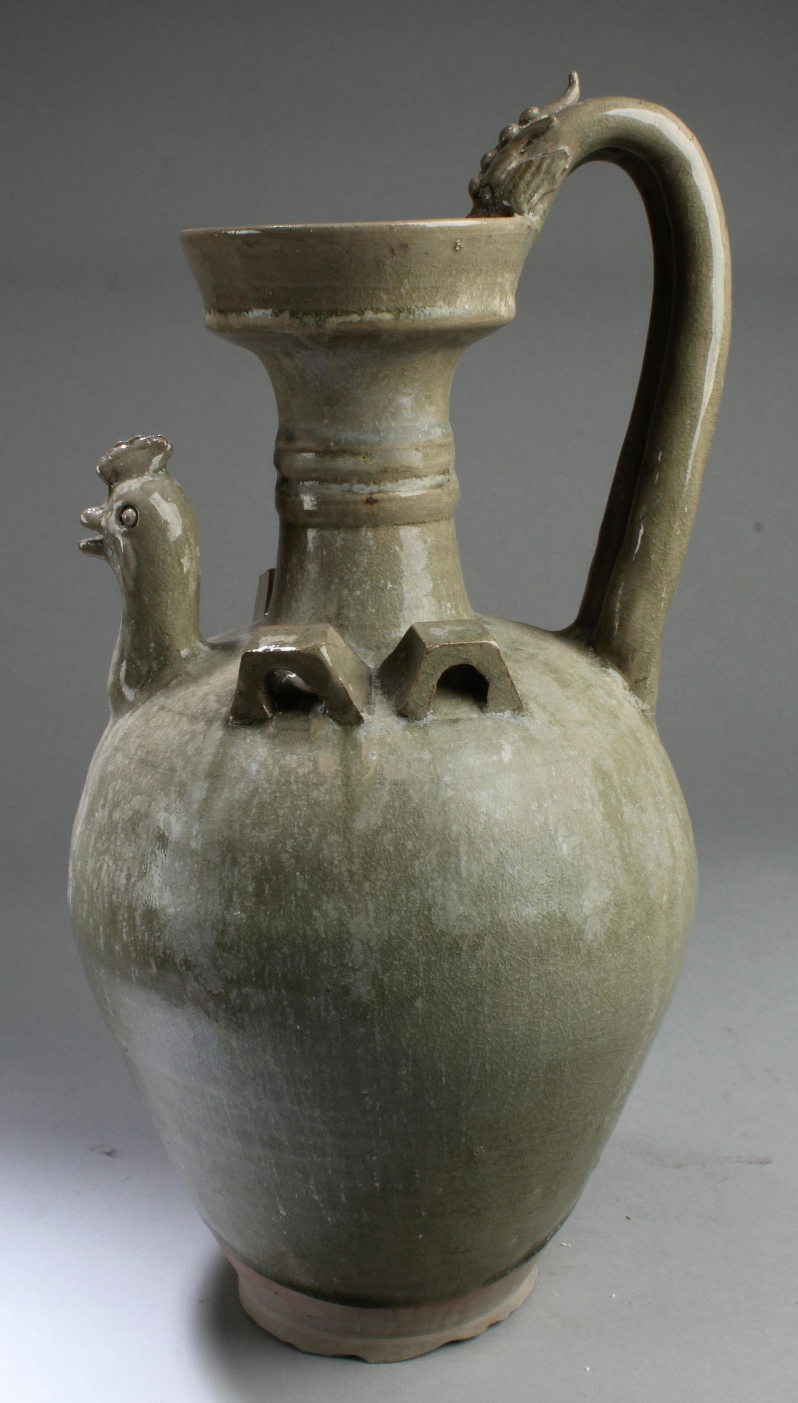 Chinese Pottery Jar with Handle (1 of 6)