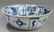 Chinese Blue & White Porcelain Bowl with Fluted Side - 3