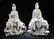 A Pair of Chinese Blanc De Chine Guanyin Statues - 4