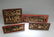 A Group of Four Chinese Carved Wooden Gilt Gold Plaque
