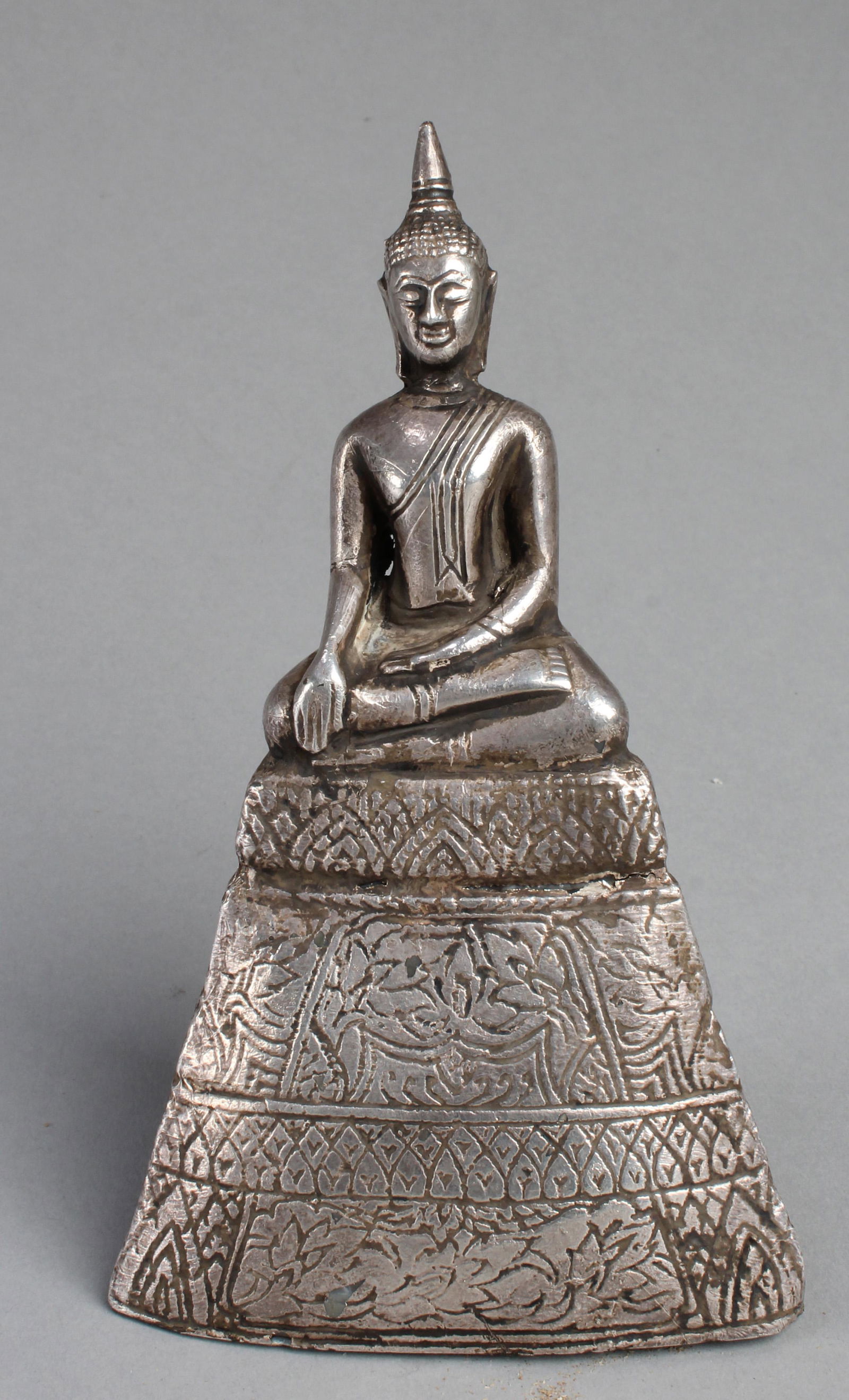 A Silver Buddha Statue (1 of 5)