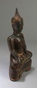 Antique Chinese Bronze Buddha Statue - 2