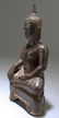 Antique Chinese Bronze Buddha Statue - 4