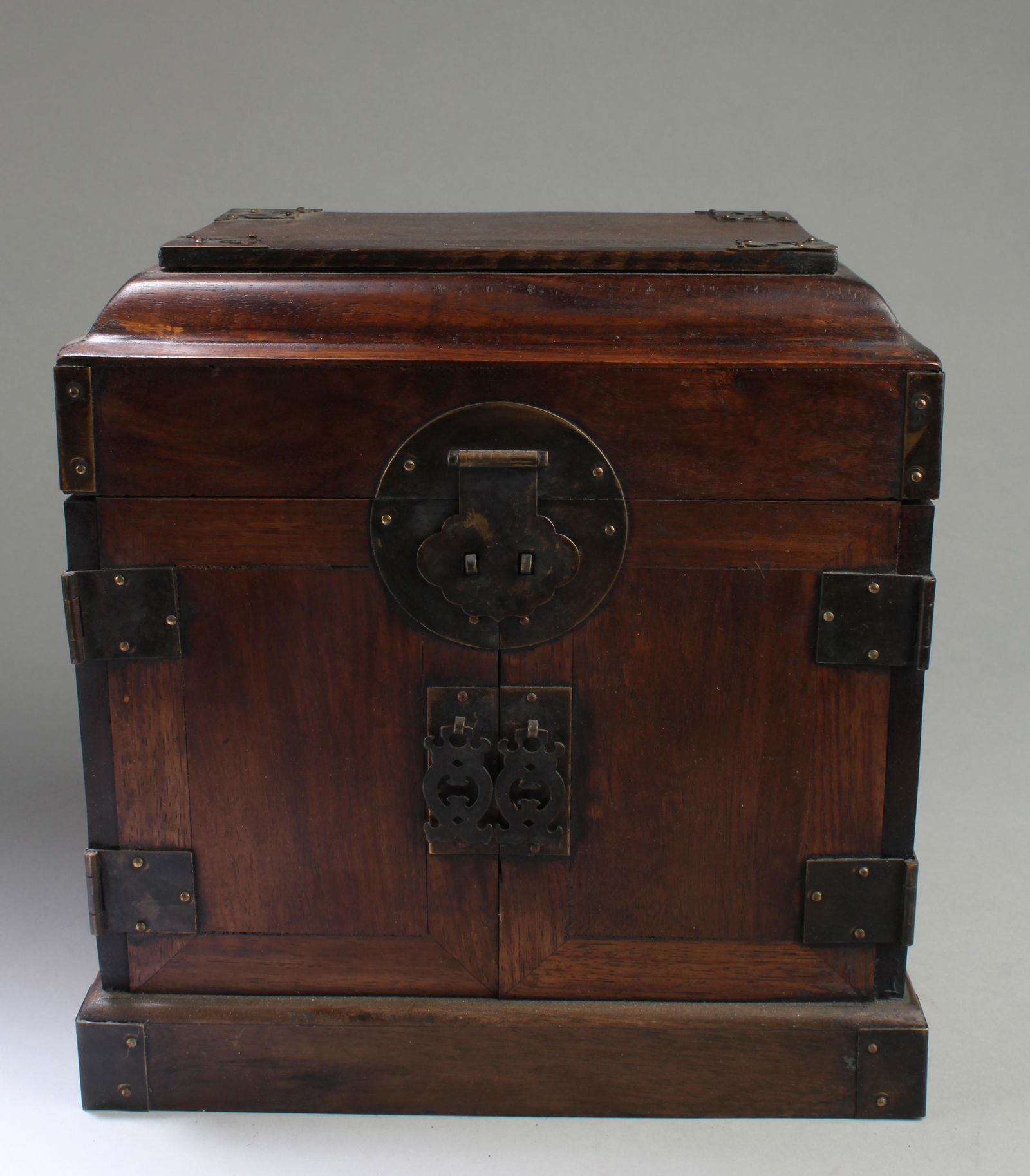 Chinese Hardwood Multi-Tier Jewelry Box (1 of 5)