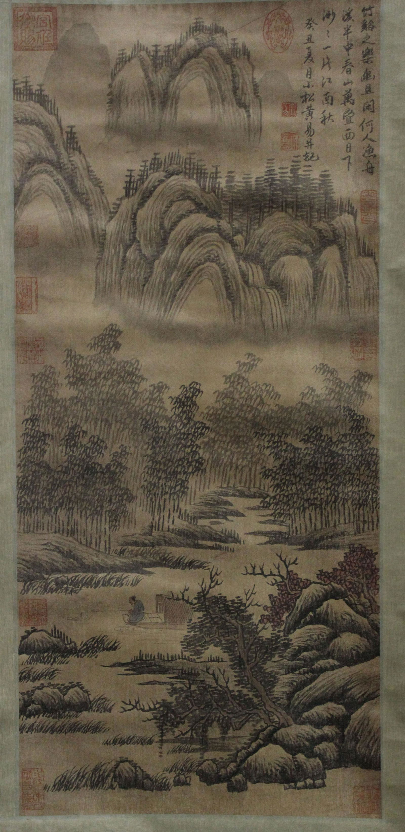 Chinese Hanging Scroll Painting (1 of 4)