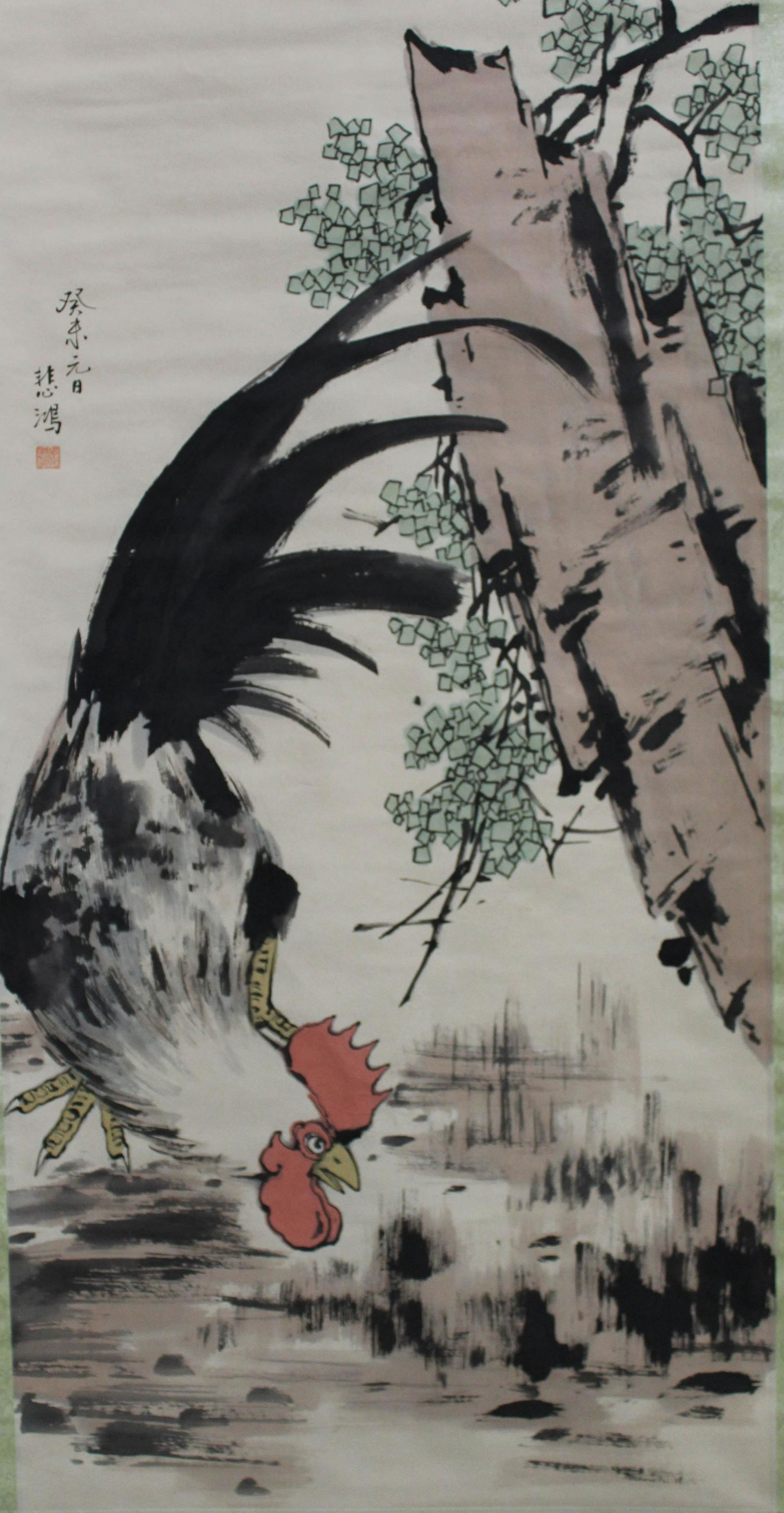 Chinese Hanging Scroll Painting (1 of 4)