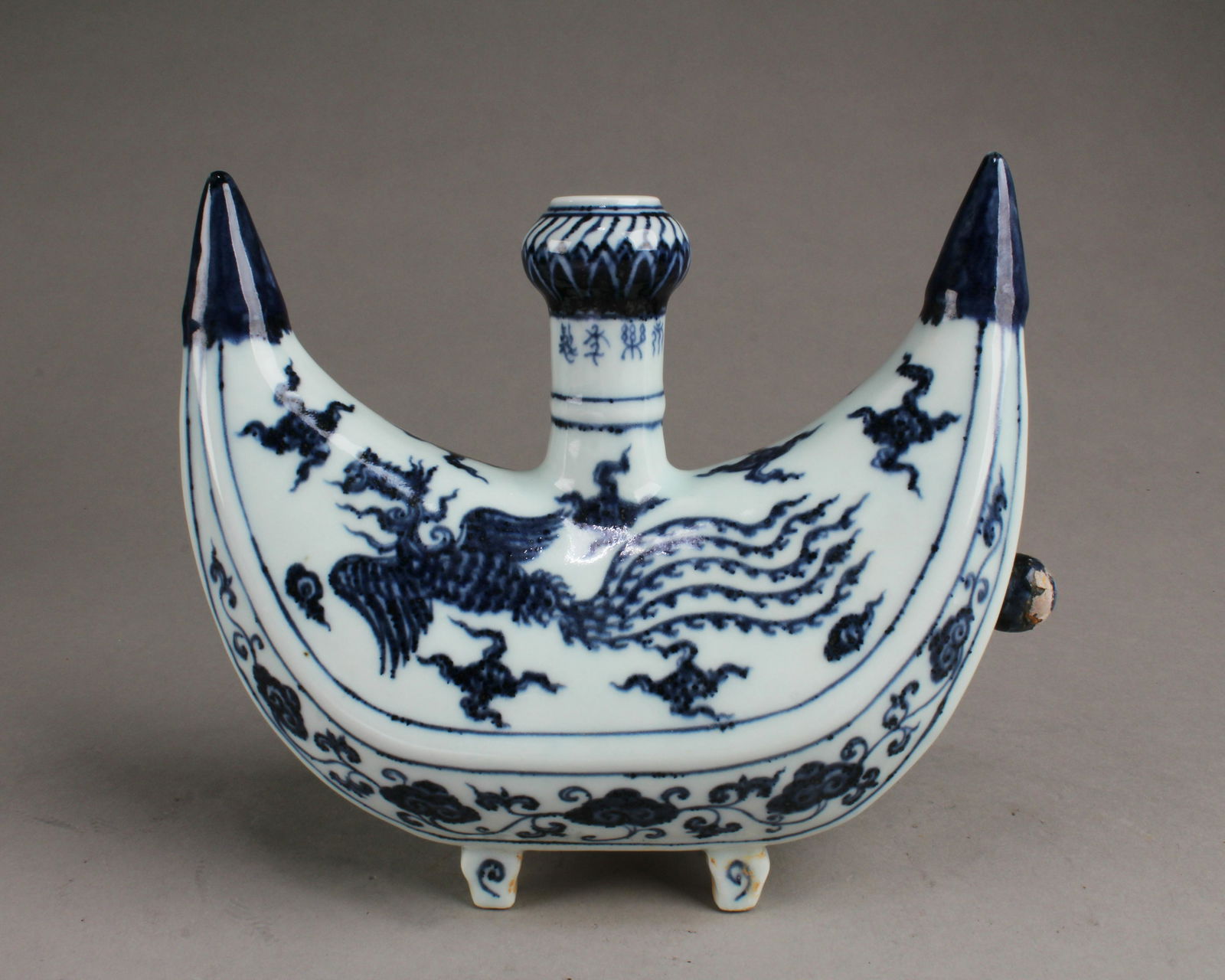 Chinese Blue & White Porcelain Ornament (1 of 4)