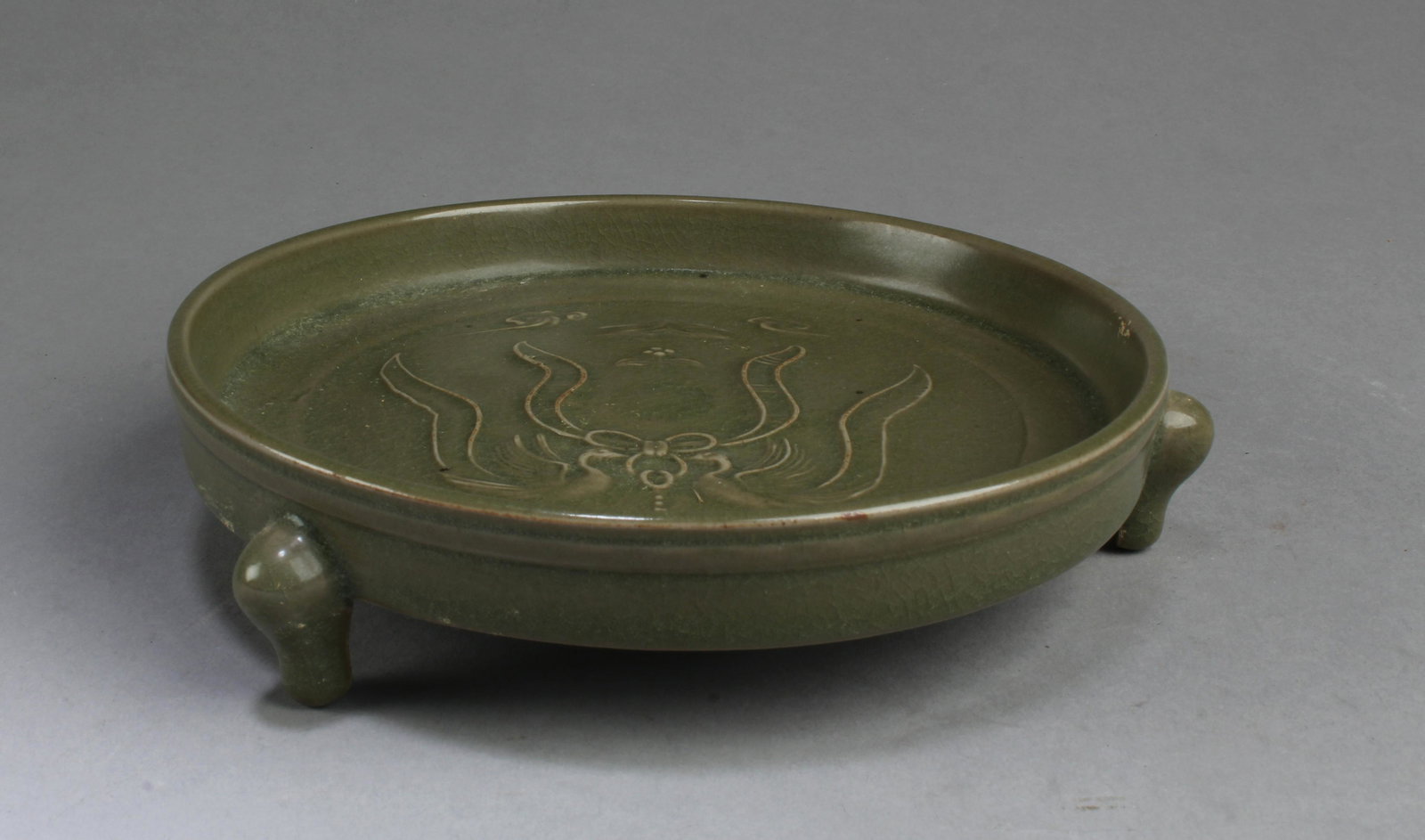 Chinese Yaozou Tripod Plate (1 of 3)