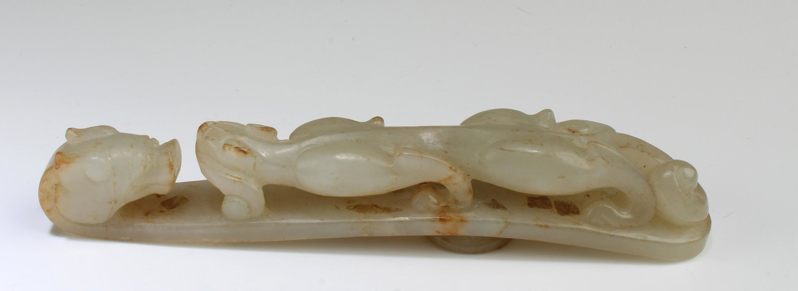 A Carved Jade Belt Hook (1 of 3)