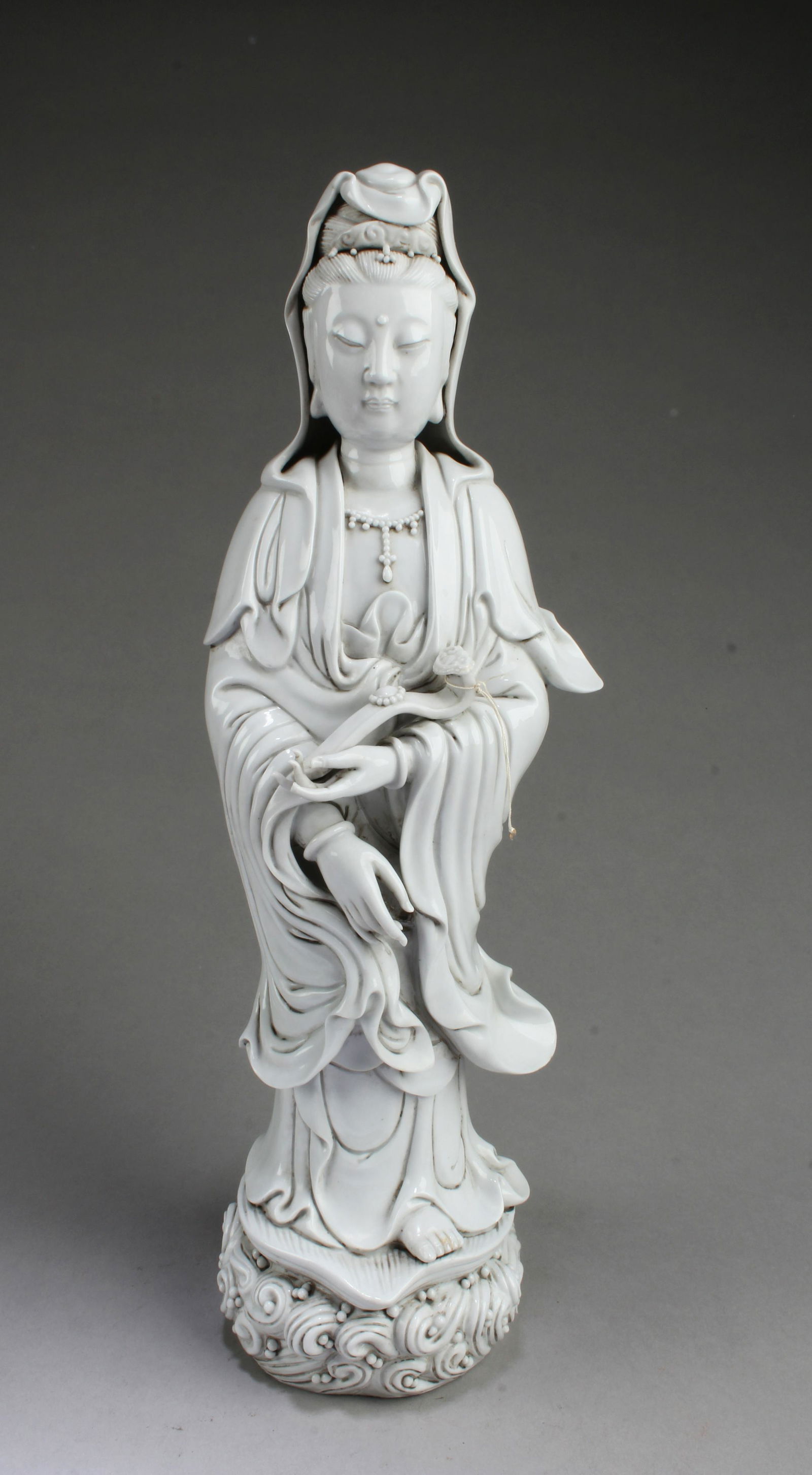 Chinese Blanc De Chinese Guanyin Statue (1 of 5)