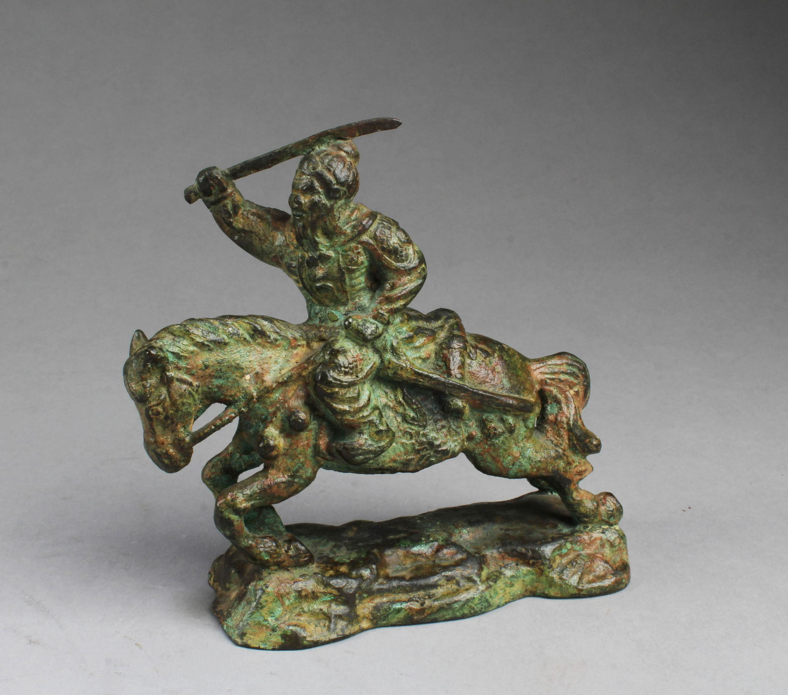 A Bronze Warrior Figurine (1 of 4)