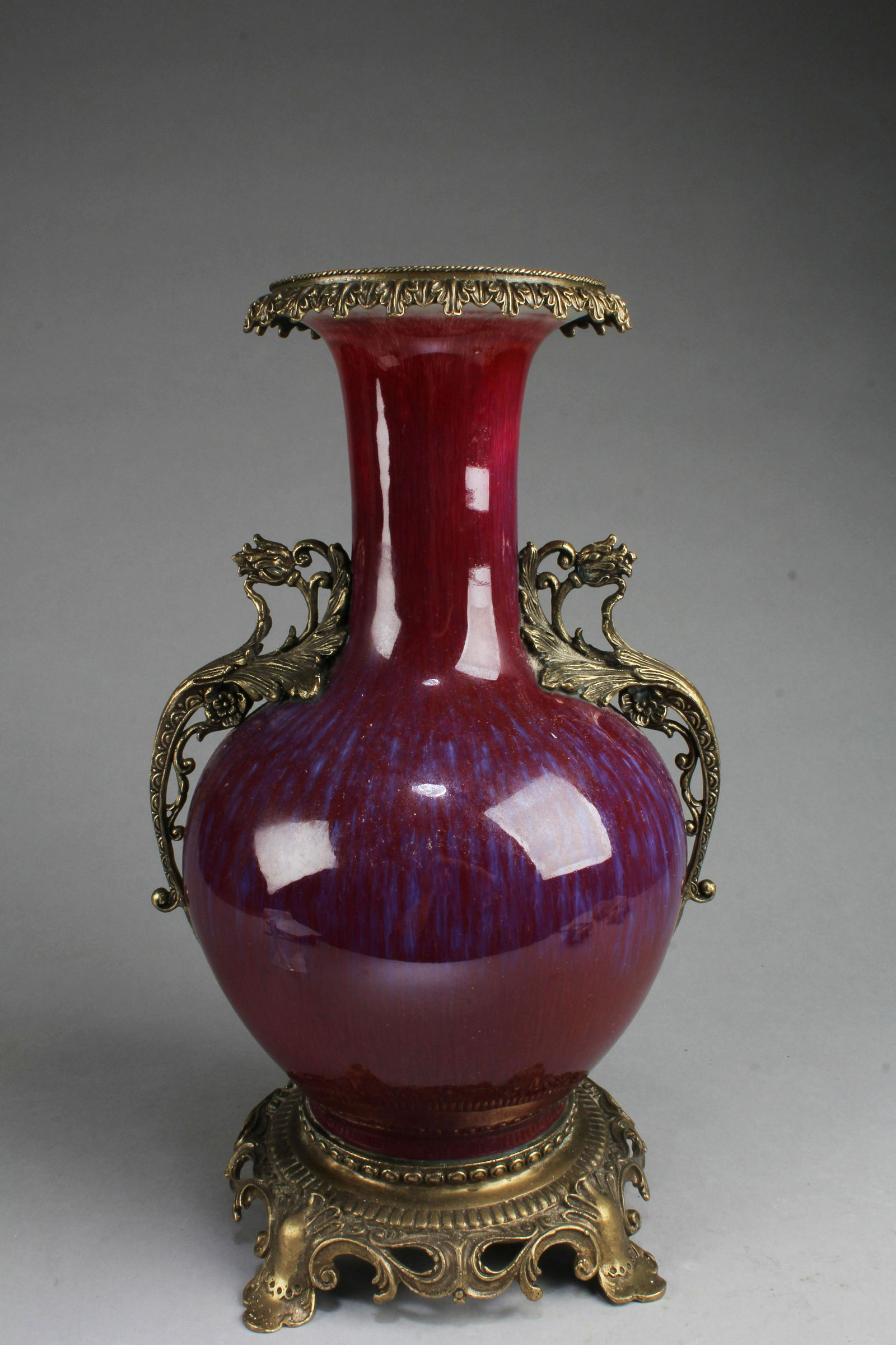 Chinese Flambe Vase (1 of 5)