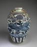 Chinese Blue & White Porcelain Vase