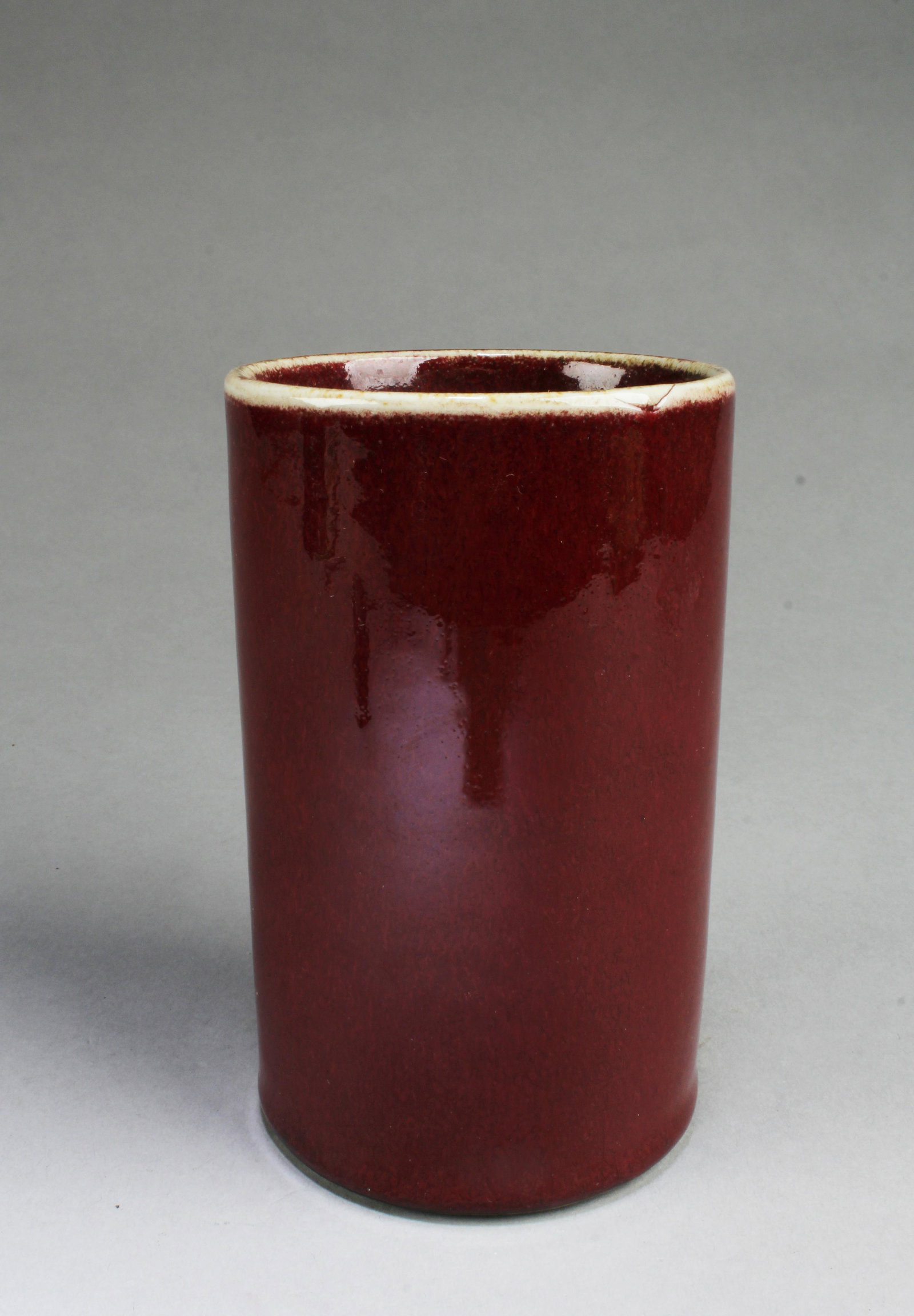 One Porcelain Container: One Porcelain Container. Height: 4"