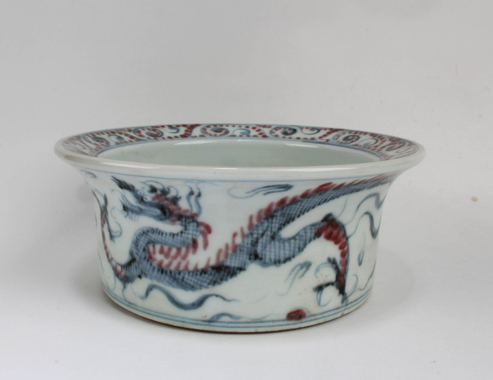 Chinese Iron Red Blue & White Ink Washer (1 of 5)