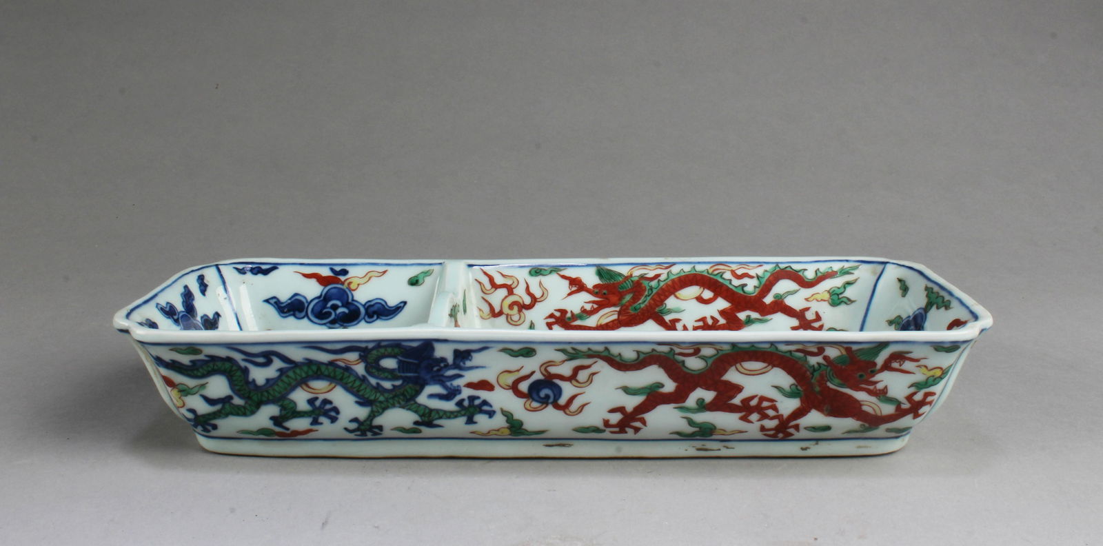 Chinese Porcelain Fruit Platter (1 of 5)