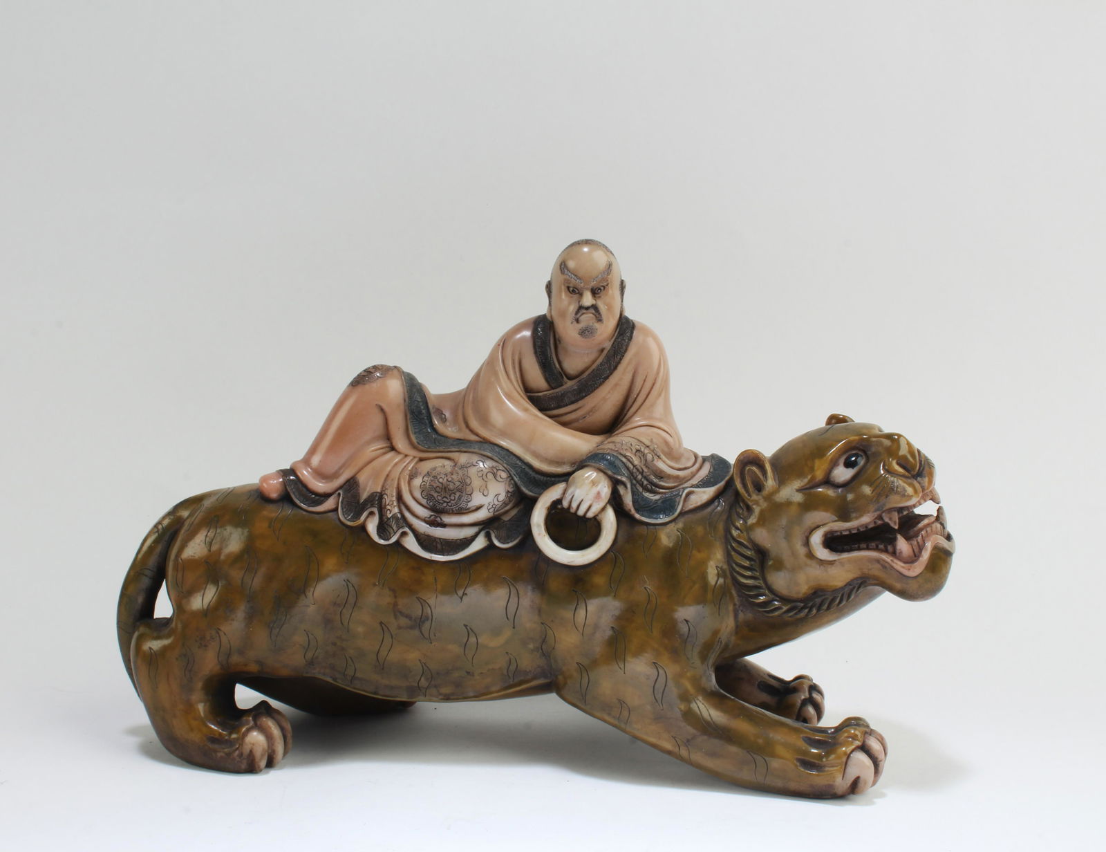 Chinese Soapstone Figurine (1 of 4)