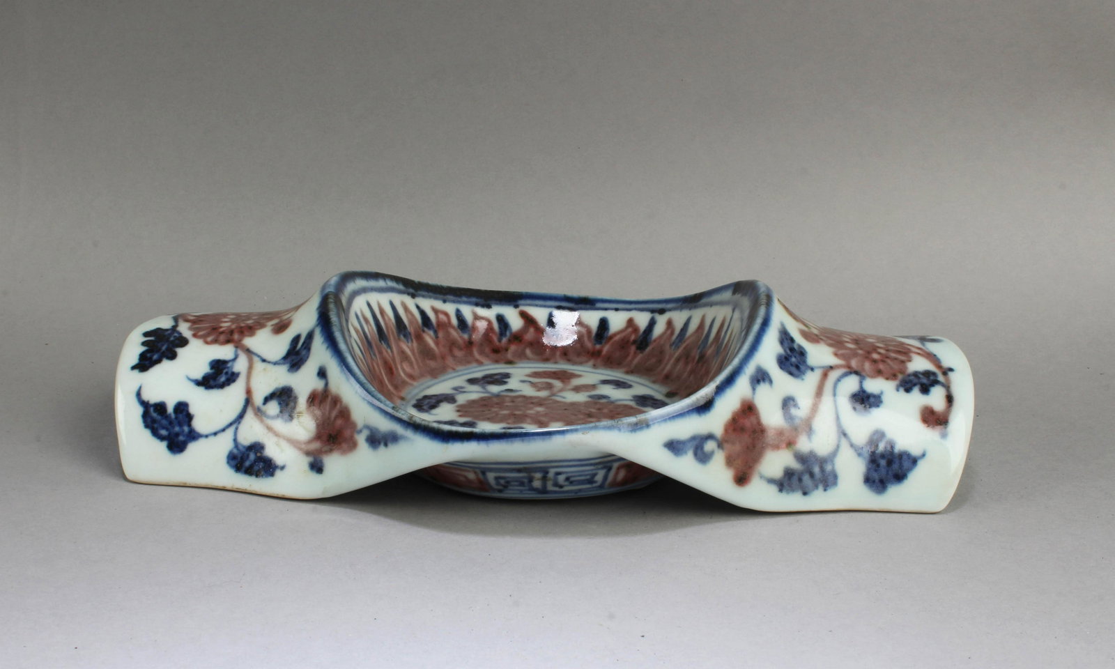 Chinese Iron Red Blue & White Ink Washer (1 of 4)