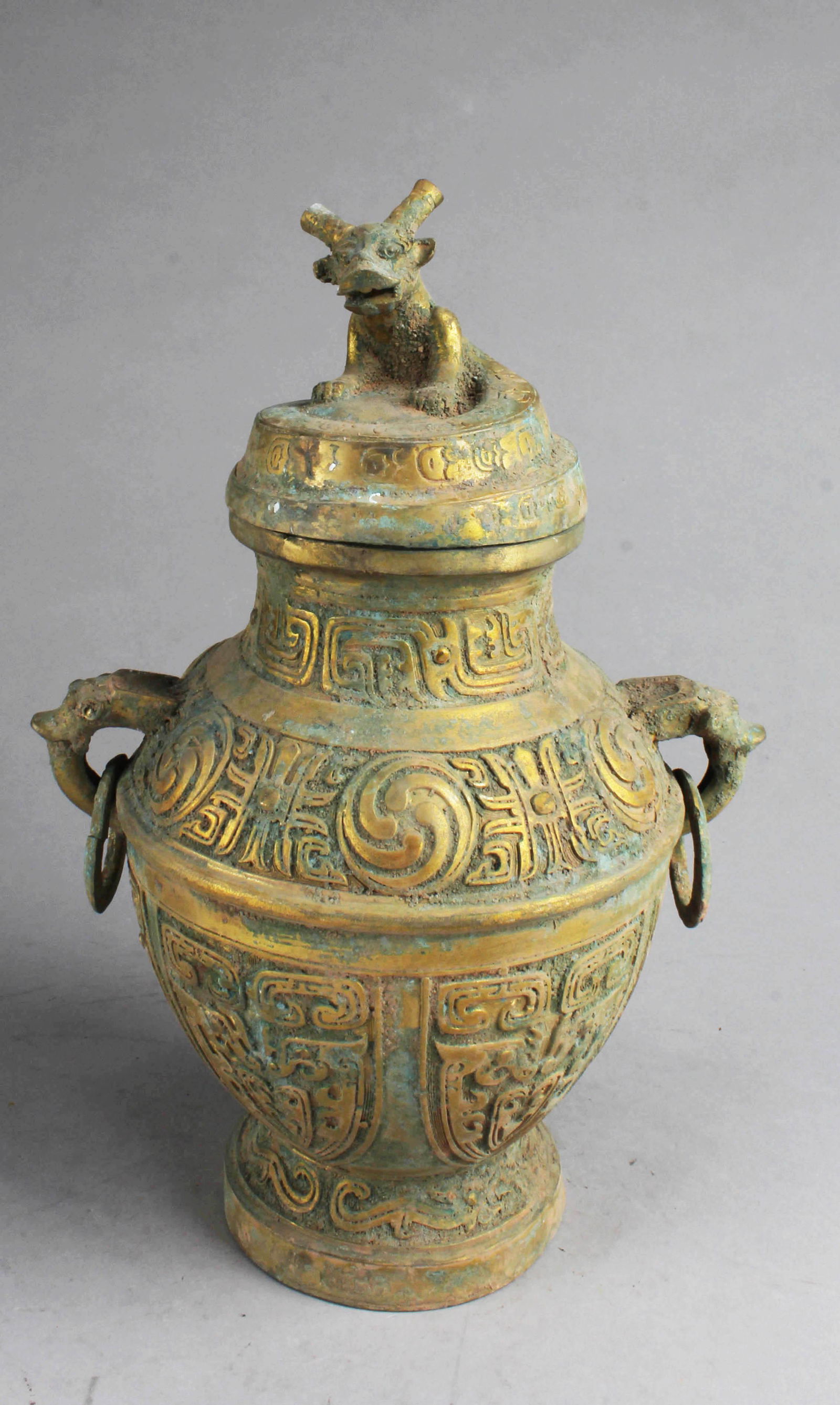 Chinese Bronze Jar (1 of 6)