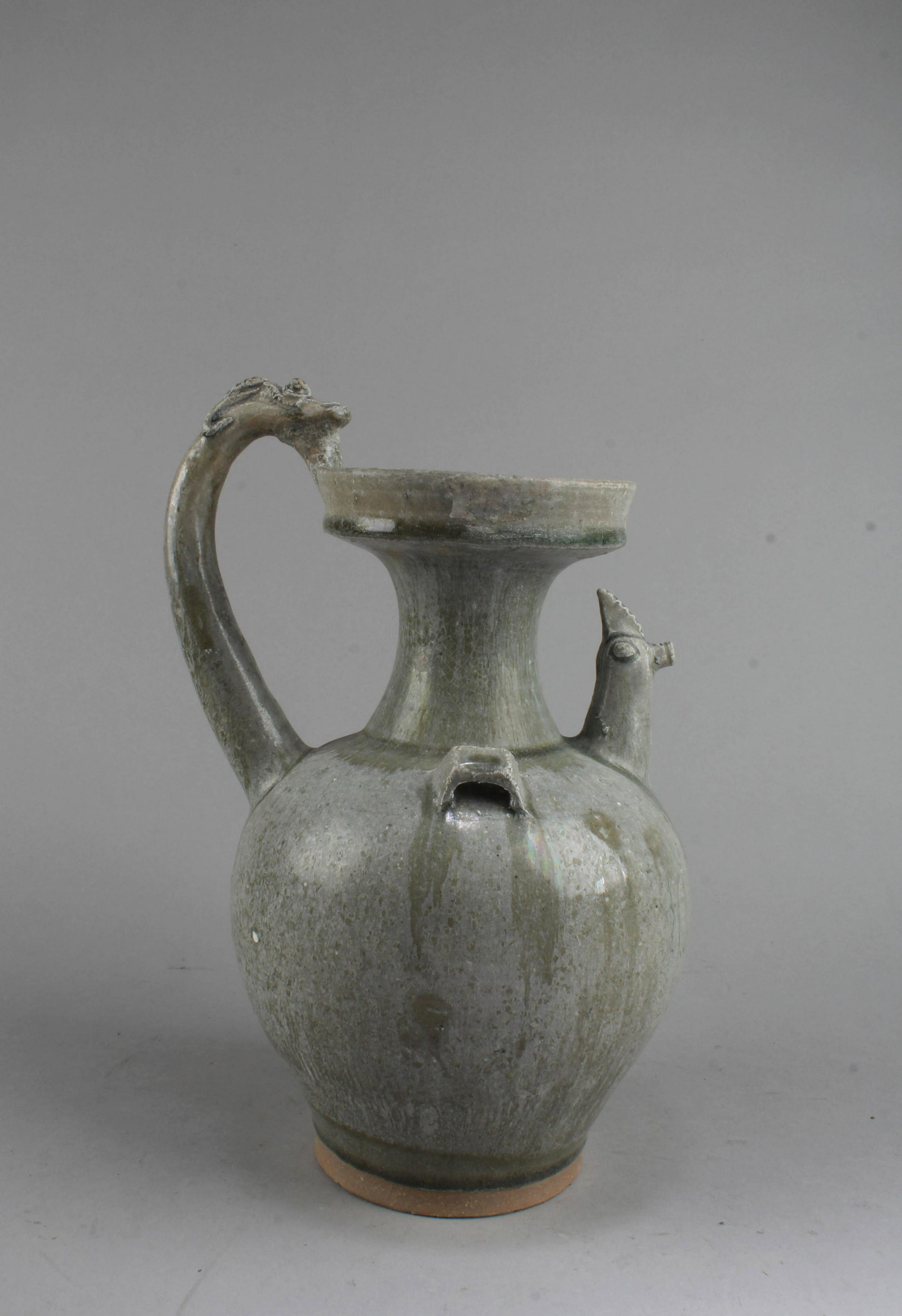 Chinese Pottery Ewer (1 of 6)