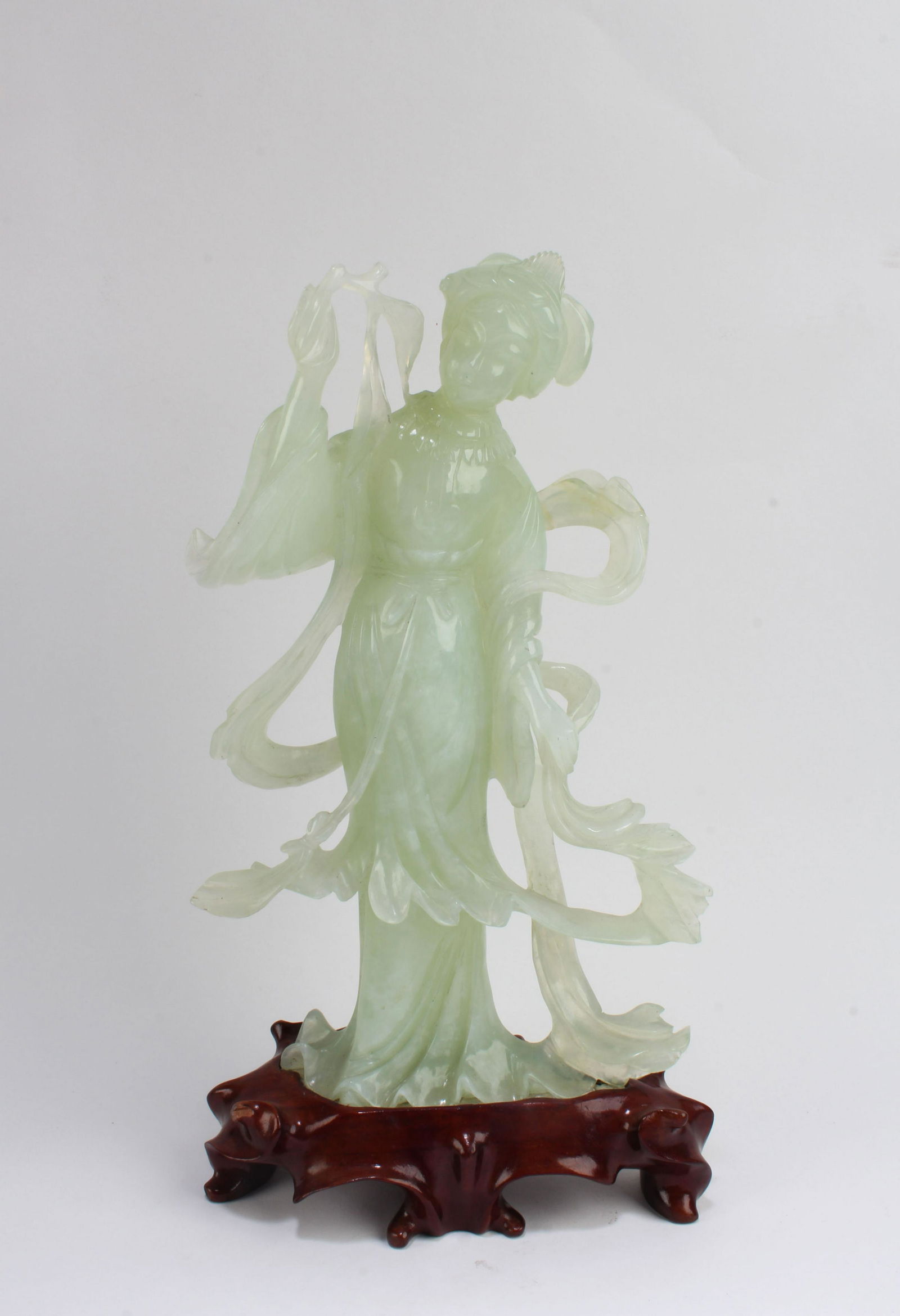 Chinese Jade Carved Statue (1 of 4)