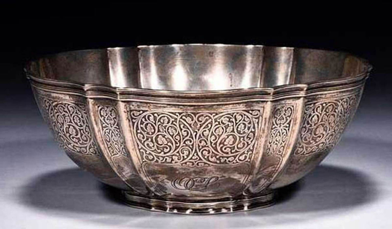 A Tiffany & Co. Sterling Silver Round Bowl (1 of 4)
