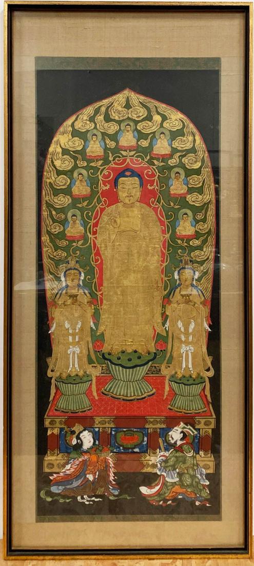 A Framed Japanese Painting (1 of 2)