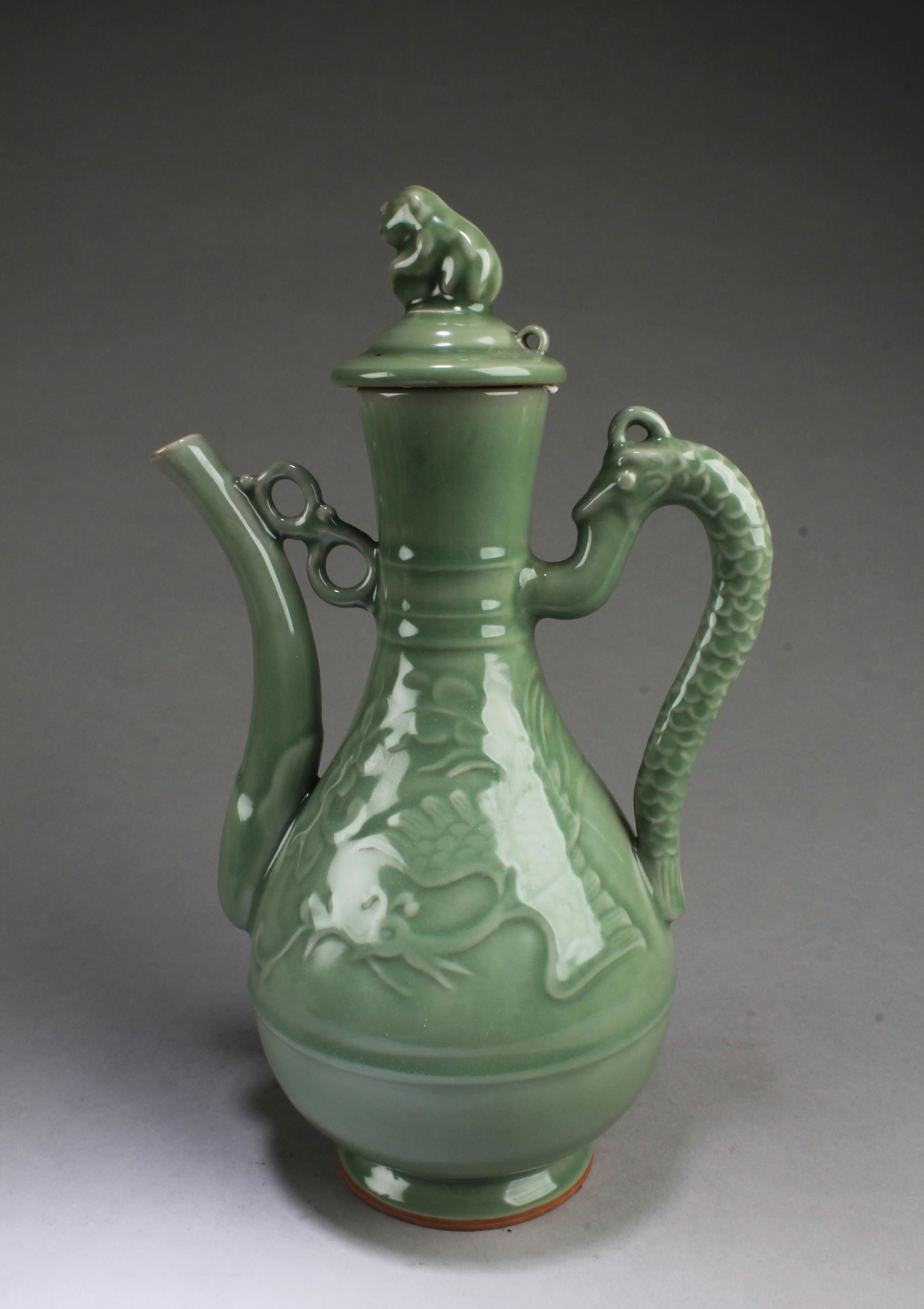 Chinese Celadon Teapot (1 of 5)