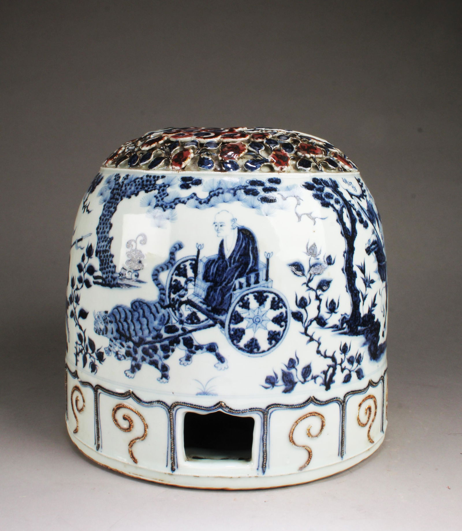 A Massive Chinese Porcelain 'Mongolian Bun' (1 of 7)