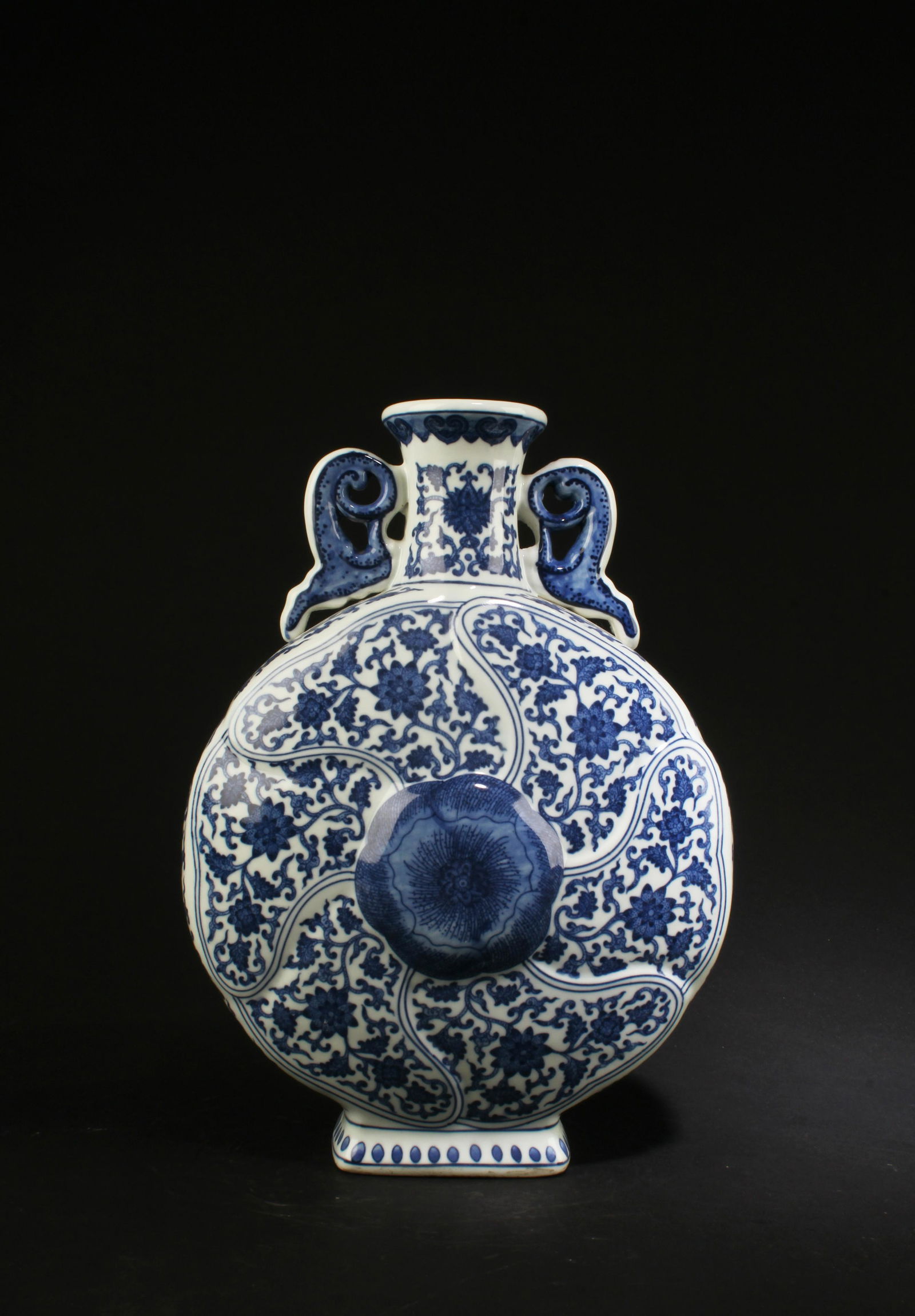 Chinese Blue & White MoonFlask Vase (1 of 6)