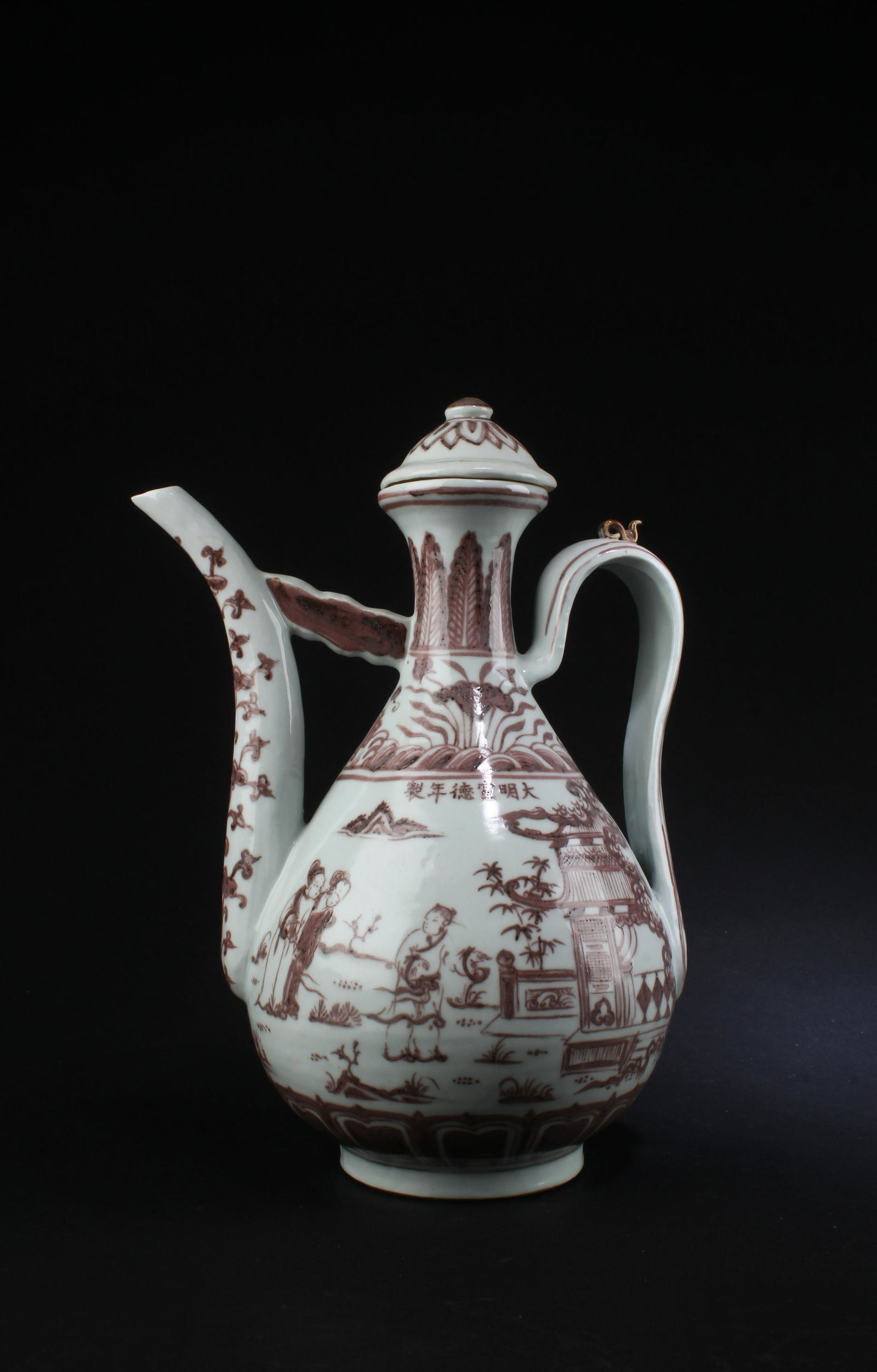 Chinese Iron Red Teapot (1 of 9)