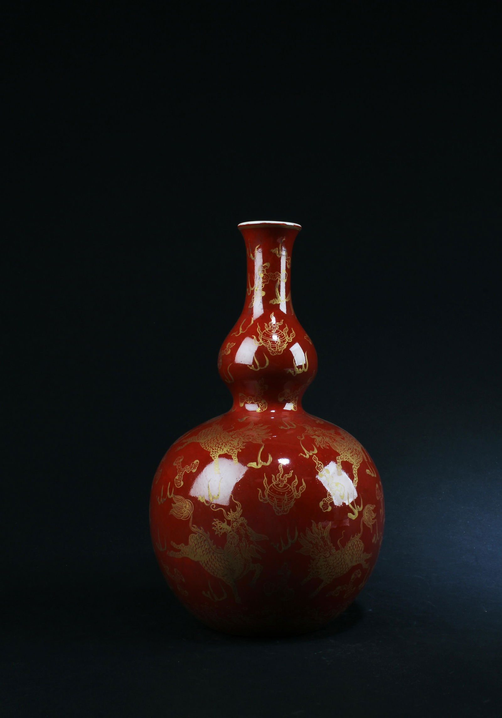 Chinese Porcelain Double Gourd Vase (1 of 5)