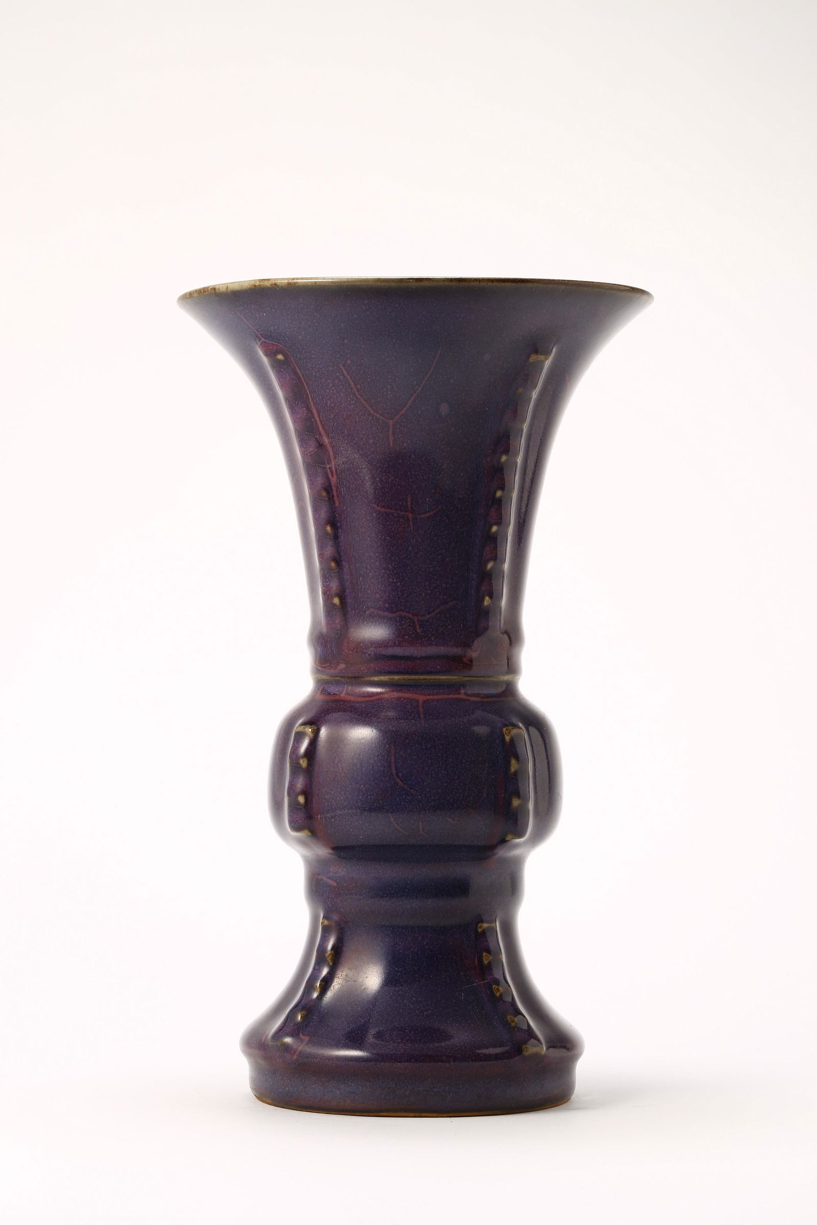 Large Jun Ware Beaker Vase (1 of 6)