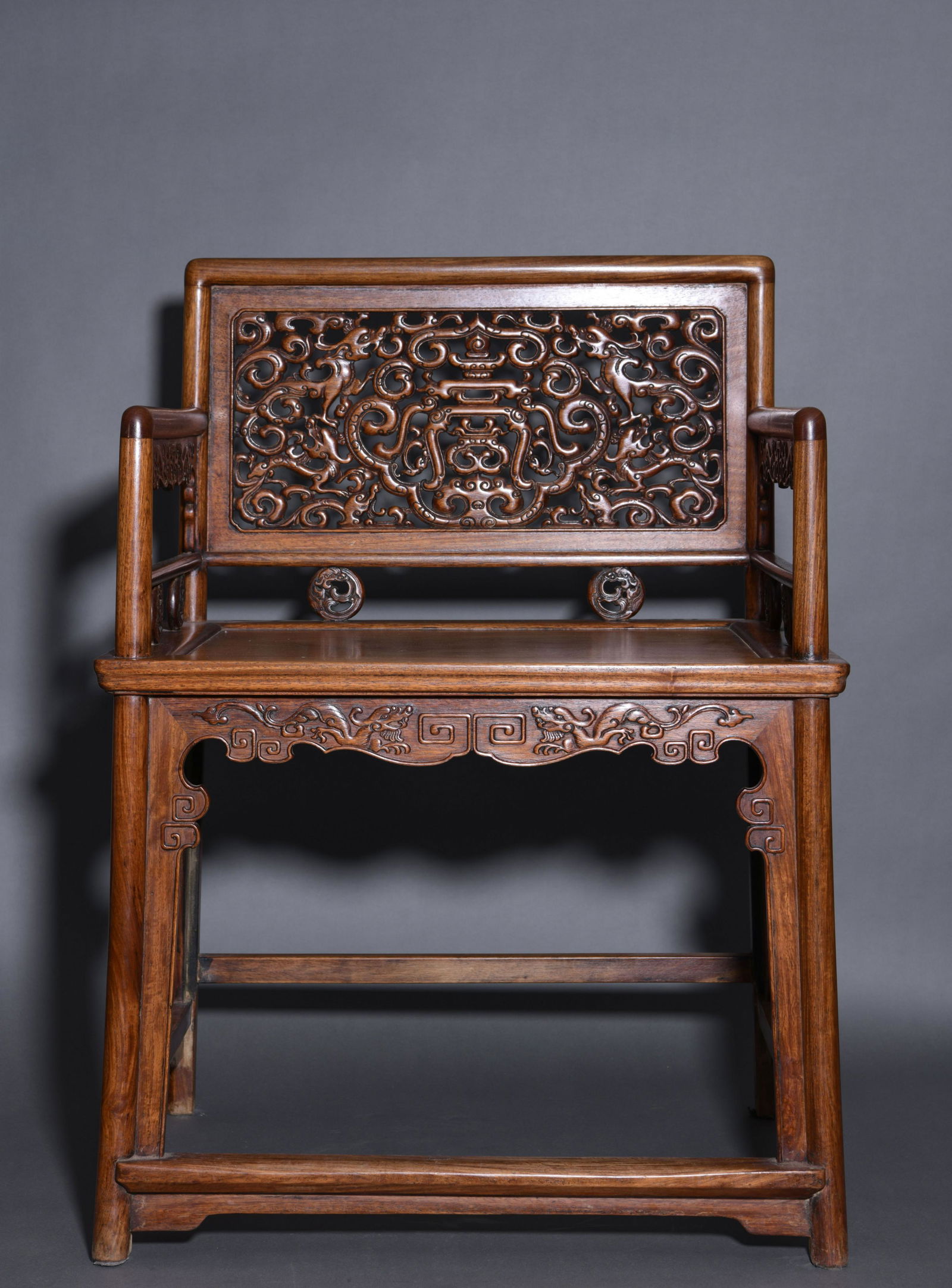 Ming Dynasty: A pair of huangHuaLi ArmRest chairs (1 of 14)