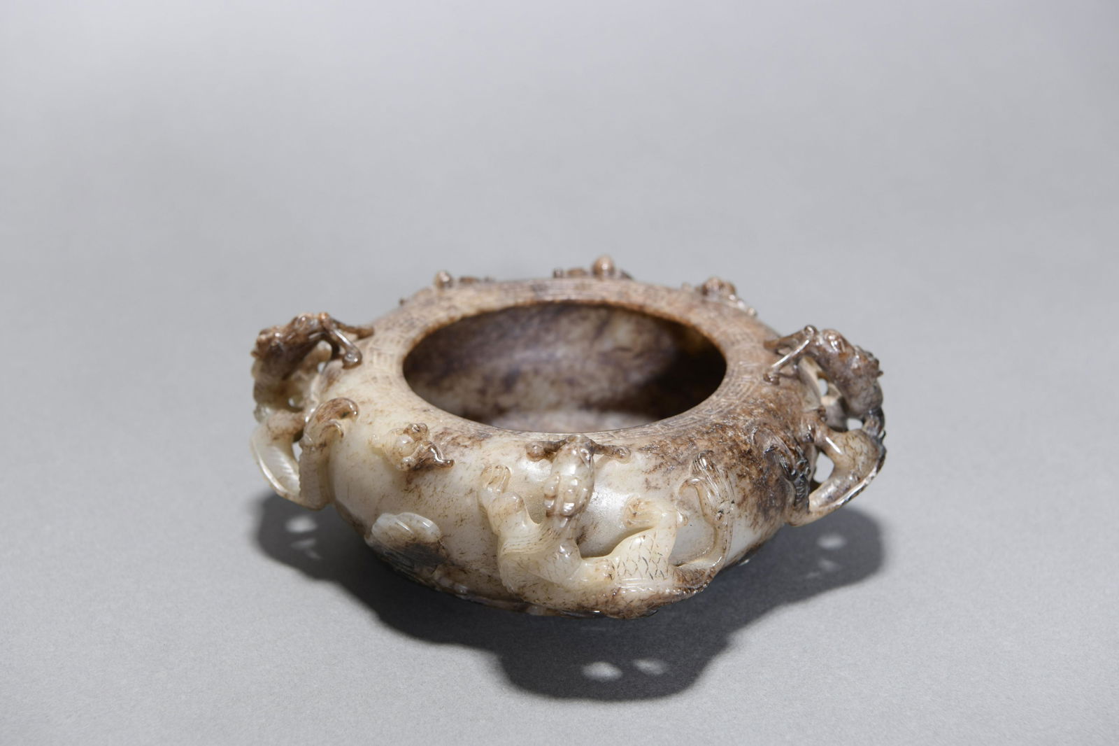 Han: A Carved Jade Ink Washer (1 of 7)
