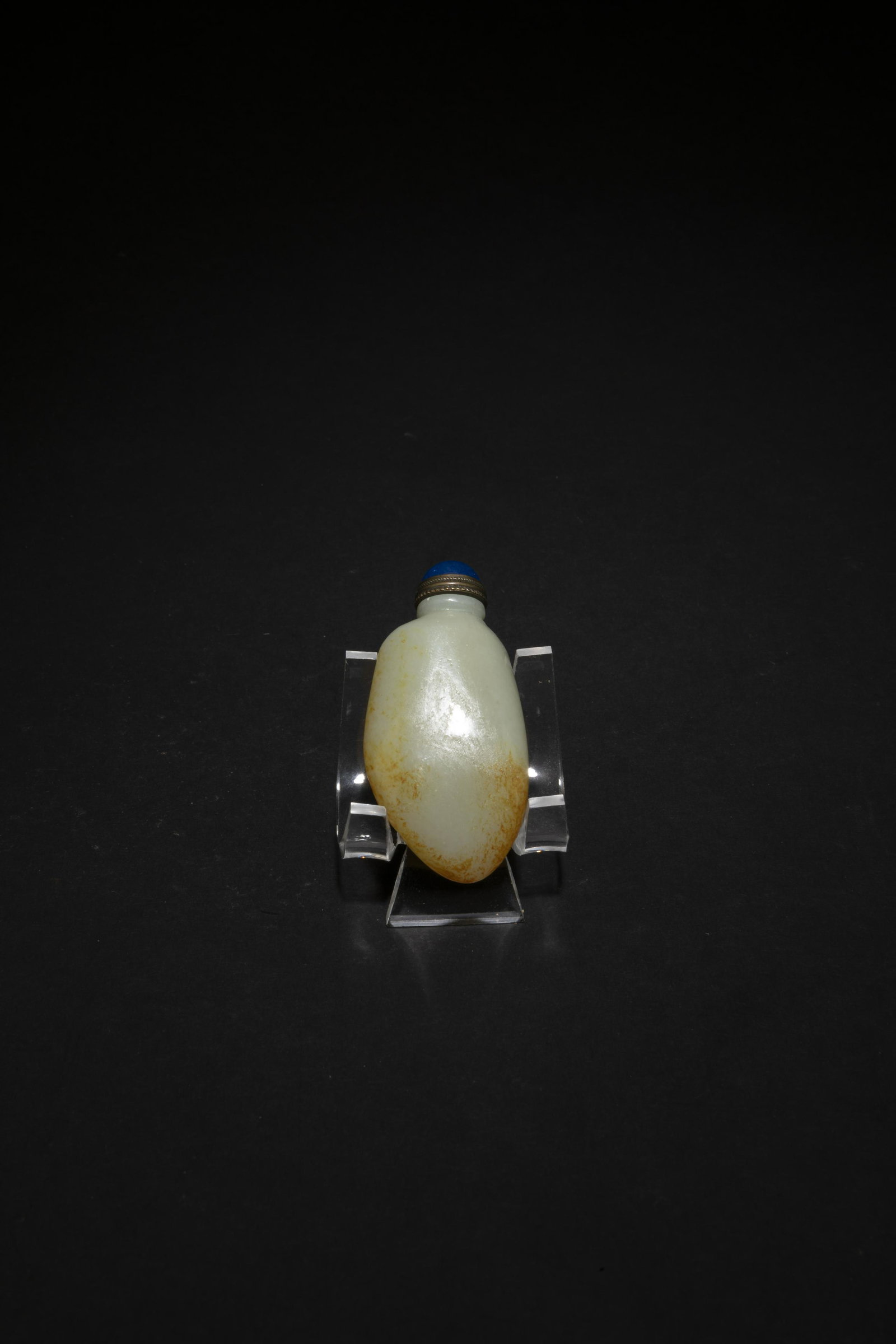 A River Jade Snuff Bottle: A River Jade Snuff Bottle. Height: 2.5"