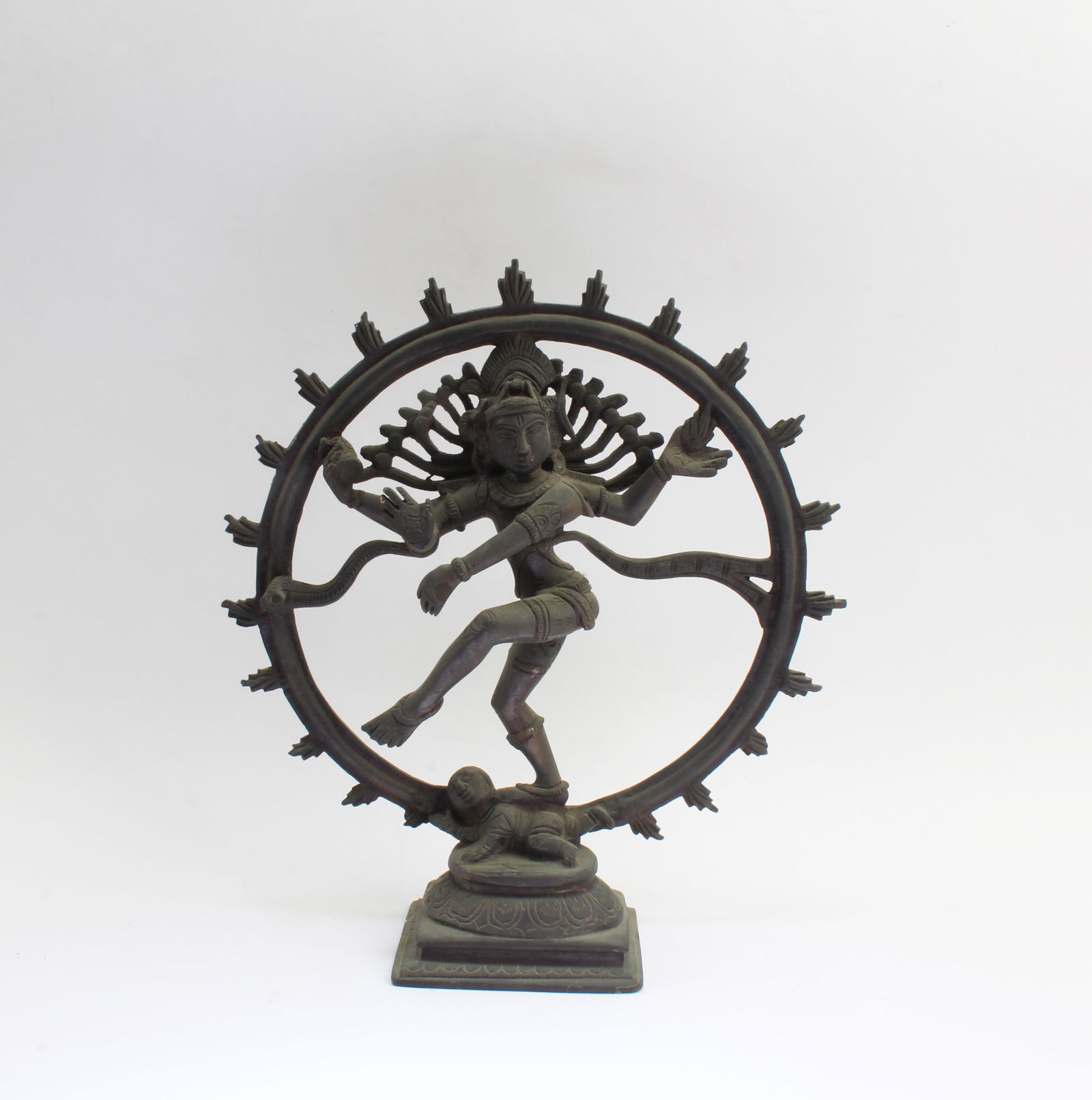 Antique Bronze Hindu God Shiva as Nataraja Statue (1 of 6)