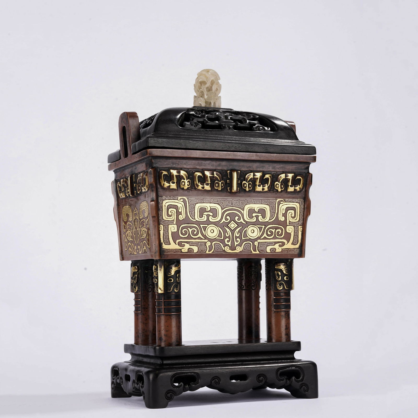 Bronze Four-legged Censer (1 of 13)