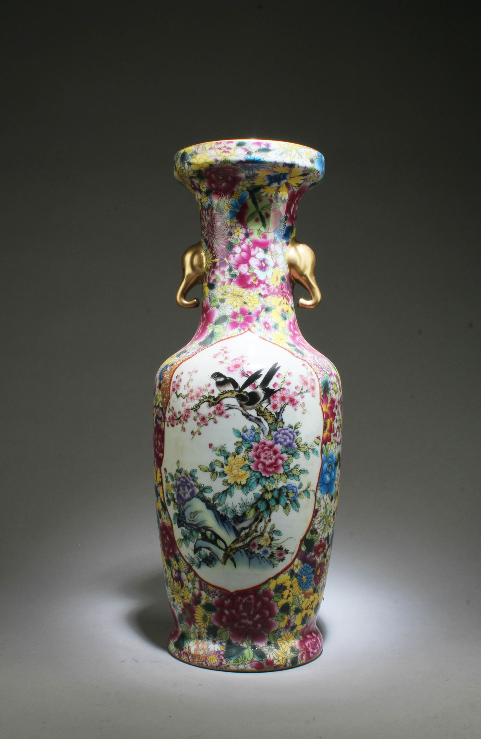A Polychrome Porcelain Vase (1 of 7)