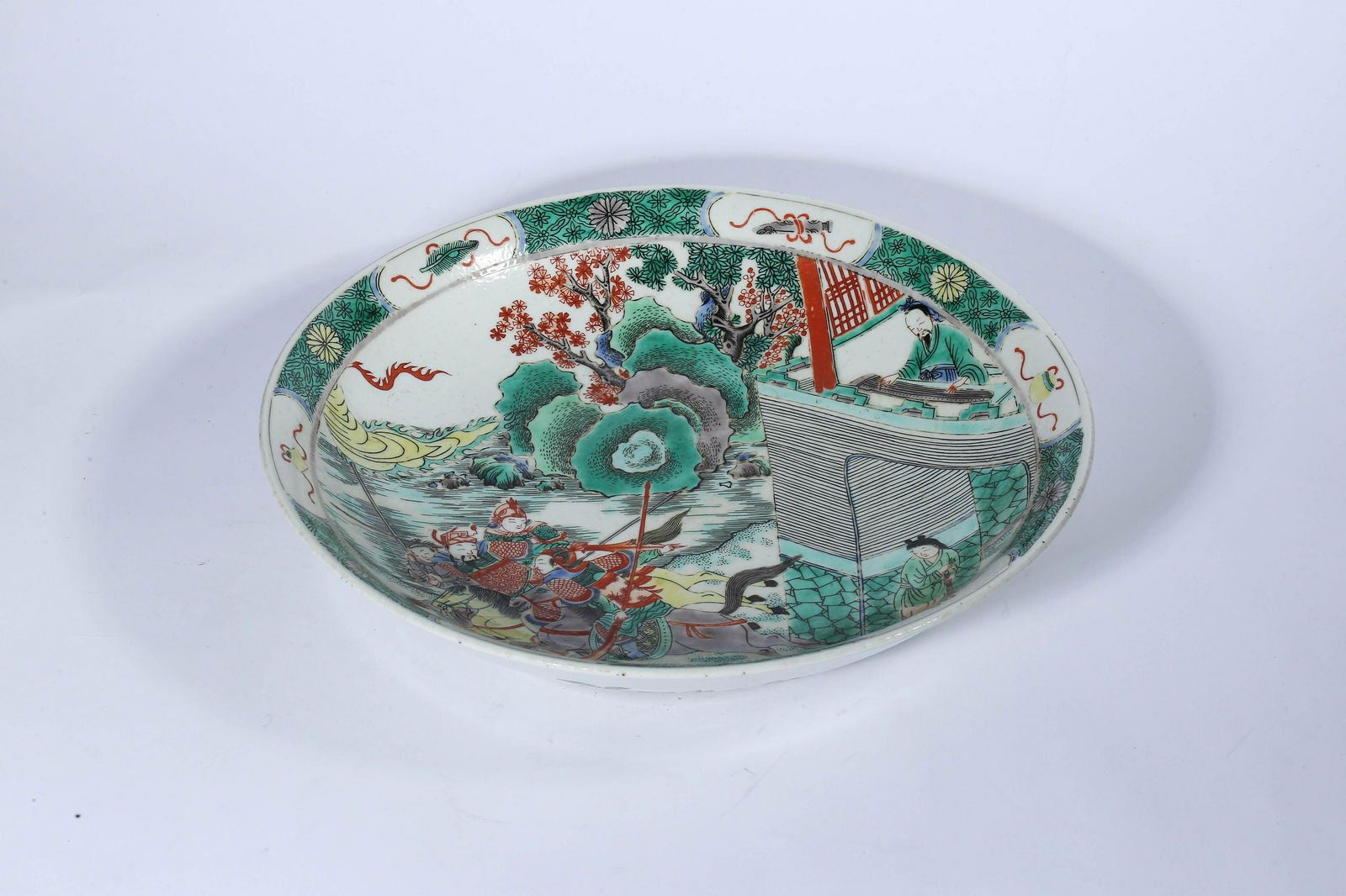 Wucai Figure Plate (1 of 7)