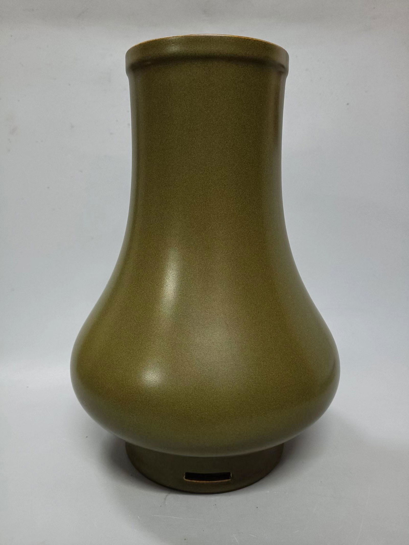 A Tea Dust Color Porcelain Vase (1 of 9)