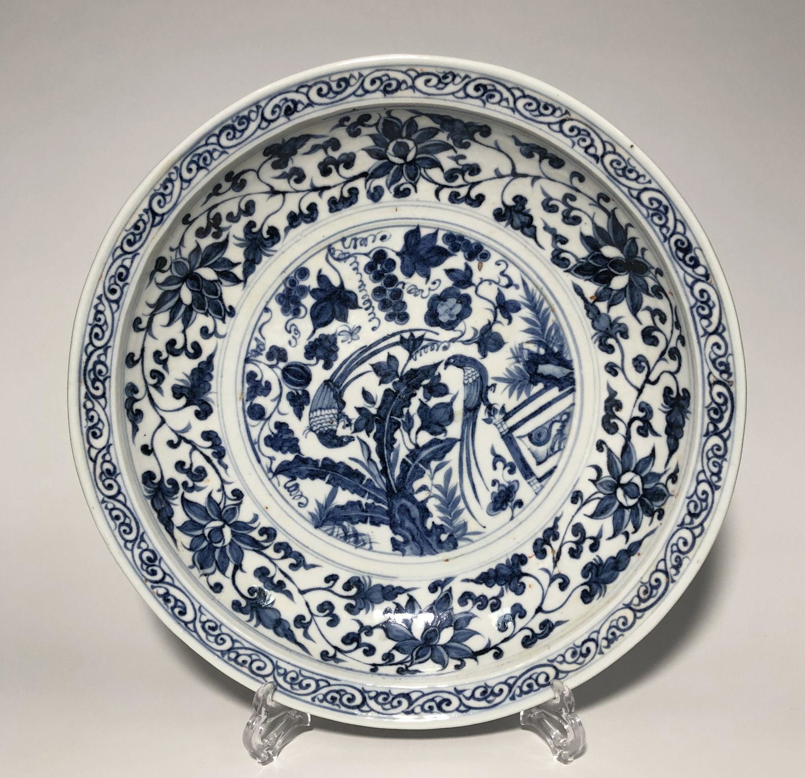 A Blue & White Plate (1 of 7)
